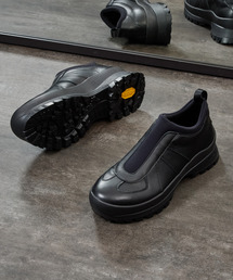 PADRONE パドローネ / GERMAN TRAINER SLIP-ON with 884C Vibram ビブラムソールスリッポンレザージャーマントレーナー 牛革 日本製 / PU8840-2009
