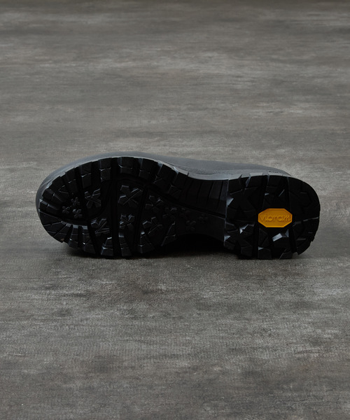 PADRONE(パドローネ)の「PADRONE パドローネ / GERMAN TRAINER SLIP-ON with 884C Vibram ビブラムソールスリッポンレザージャーマントレーナー 牛革 日本製 / PU8840-2009(スニーカー・メンズ・ブラック・43/42/41/40)」の9枚目の写真
