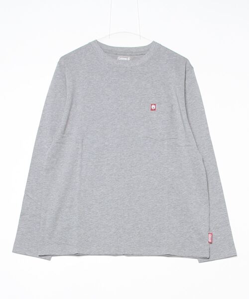 COLEMAN(コールマン)の「『Coleman』1P REG CREW L/S(Tシャツ/カットソー・メンズ・ブラック/グレー/ベージュ・SMALL/LARGE/X-LARGE/MEDIUM)」の3枚目の写真