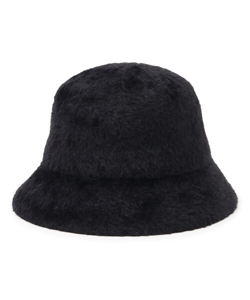 ITS'DEMO(イッツデモ)の「ヘアリーバケットハット(ハット・レディース・ナチュラル/ブラック/ブラウン系1・00)」の2枚目の写真