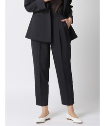 SUIT SQUARE（スーツスクエア）の「タックテーパードパンツ ウォッシャブル ストレッチ 撥水 UVカット 防シワ（スーツパンツ）」