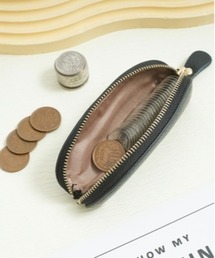 Burner（バーナー）の「【OKUOKU　0909】本革スリムコインケース ファスナー付き oku-wallet-37-14（コインケース）」