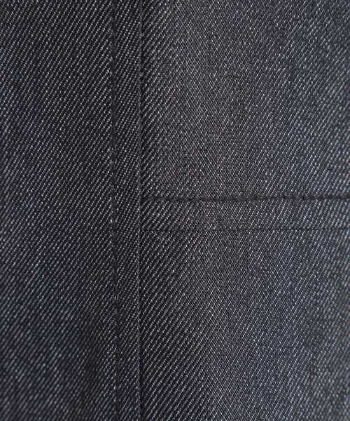 ITS'DEMO（イッツデモ）の「【手洗い可】デニム風ジャンスカ（ワンピース・レディース・ブルー系/ブラック/ブルー・00）」の7枚目の写真