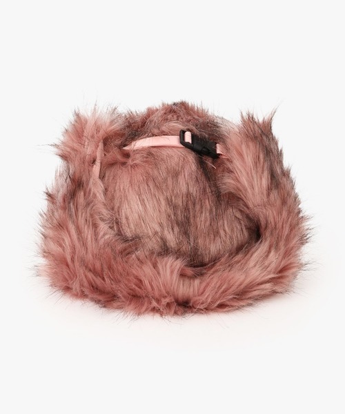 ANNA SUI NYC(アナ スイ エヌ ワイ シー)の「フェイクファーフライトキャップ(キャップ・レディース・グレー/キャメル/ピンク・FREE)」の4枚目の写真