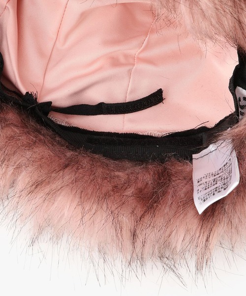 ANNA SUI NYC(アナ スイ エヌ ワイ シー)の「フェイクファーフライトキャップ(キャップ・レディース・グレー/キャメル/ピンク・FREE)」の7枚目の写真