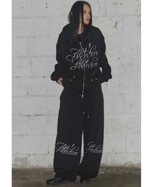 FANCY CLUB(ファンシークラブ)の「A'GEM/9 × .kom 『FANCY CLUB/ファンシークラブ』 ATTENTION EYELET HOODED ZIP-UP/アイレット フード ジップアップパーカー(パーカー・レディース・ホワイト/ブラック・FREE)」の22枚目の写真