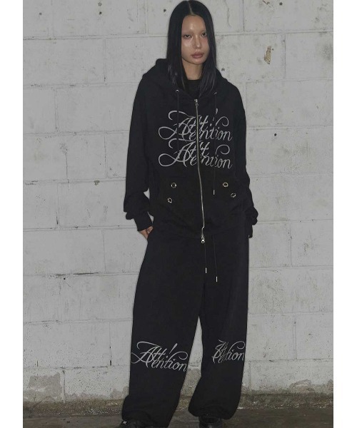 FANCY CLUB(ファンシークラブ)の「A'GEM/9 × .kom 『FANCY CLUB/ファンシークラブ』 ATTENTION EYELET HOODED ZIP-UP/アイレット フード ジップアップパーカー(パーカー・レディース・ホワイト/ブラック・FREE)」の19枚目の写真