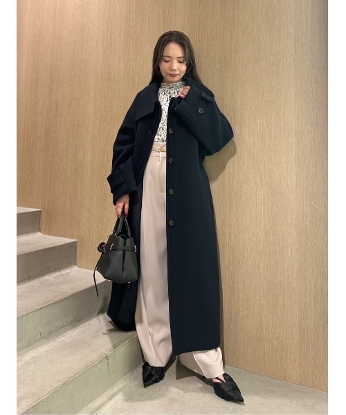 【値下げ】FRAY I.D バルマカンロングコート バルマカンロングコート(ダッフルコート)｜アウター｜FRAY I.D