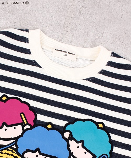sanrio(サンリオ)の「【ゴロピカドン】別注プリントトレーナー(スウェット・キッズ・ホワイト系その他・100/110/120/130/140/80/90)」の10枚目の写真