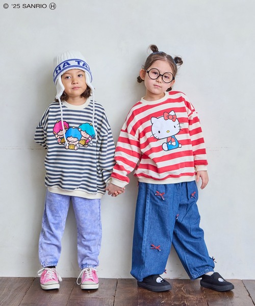sanrio(サンリオ)の「【ゴロピカドン】別注プリントトレーナー(スウェット・キッズ・ホワイト系その他・100/110/120/130/140/80/90)」の2枚目の写真