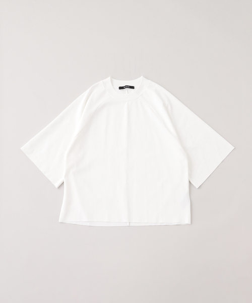 WISM(ウィズム)の「SEVENTH / セブンス RAGLAN BOX T-SHIRT(Tシャツ/カットソー・メンズ・ホワイト/ブラック・MEDIUM/LARGE)」の2枚目の写真