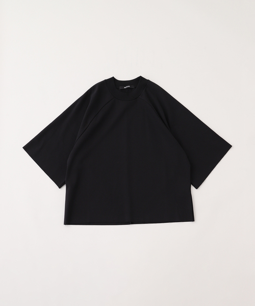 WISM(ウィズム)の「SEVENTH / セブンス RAGLAN BOX T-SHIRT(Tシャツ/カットソー・メンズ・ホワイト/ブラック・MEDIUM/LARGE)」の1枚目の写真