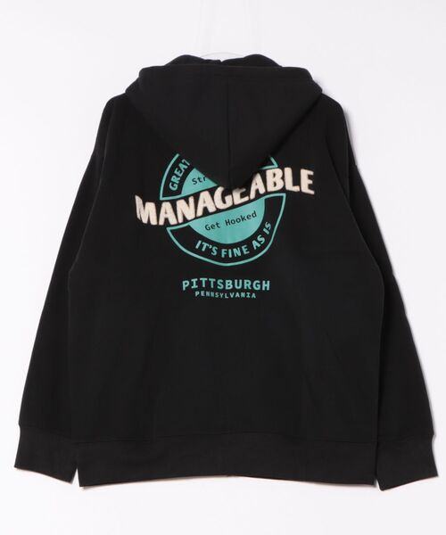 ８(eight)（エイト）の「裏起毛ロゴZIPパーカー（パーカー・メンズ・ホワイト/ブラック/グリーン系その他/ブラウン・LARGE/MEDIUM/X-LARGE）」の7枚目の写真