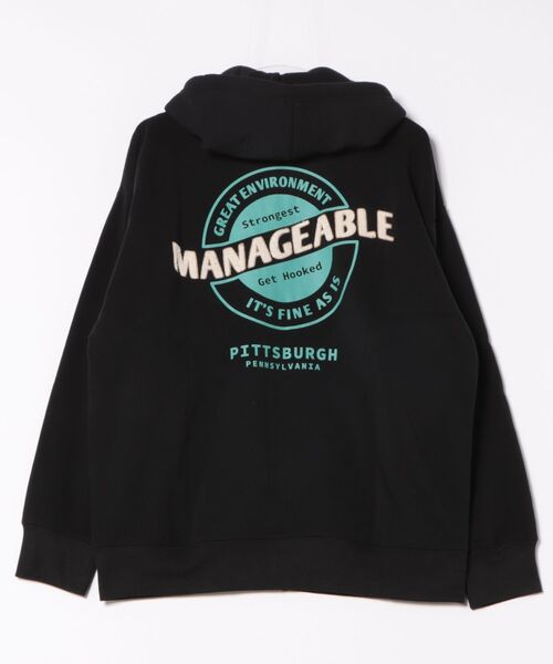 ８(eight)（エイト）の「裏起毛ロゴZIPパーカー（パーカー・メンズ・ホワイト/ブラック/グリーン系その他/ブラウン・LARGE/MEDIUM/X-LARGE）」の6枚目の写真