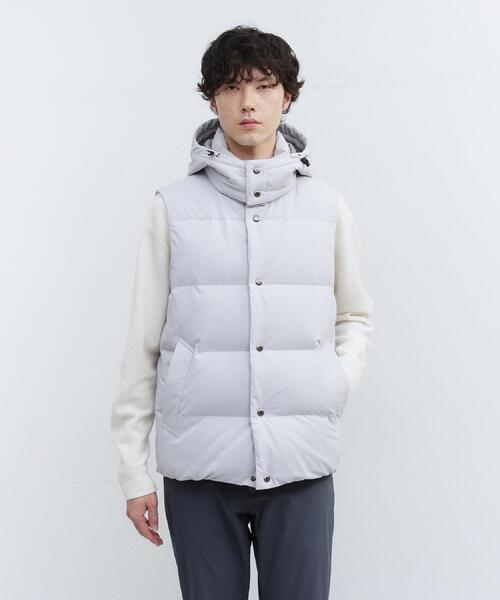 TAKEO KIKUCHI（タケオキクチ）の「【袖取り外し可】デタッチャブル ダウンブルゾン（ダウンジャケット/コート・メンズ・ブラック/チャコールグレー/ライトグレー・04/03/02）」の5枚目の写真