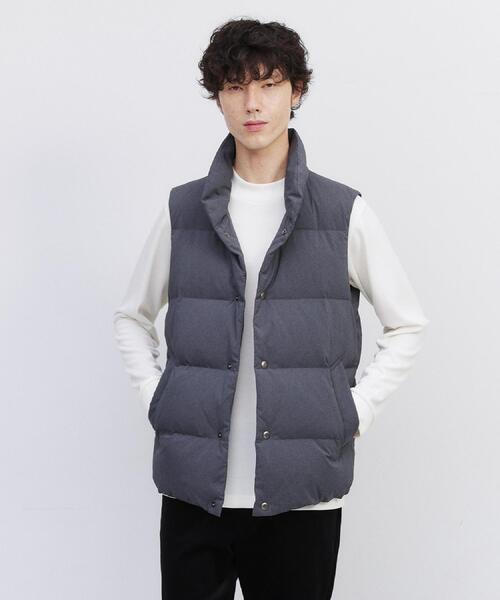 TAKEO KIKUCHI（タケオキクチ）の「【袖取り外し可】デタッチャブル ダウンブルゾン（ダウンジャケット/コート・メンズ・ブラック/チャコールグレー/ライトグレー・04/03/02）」の13枚目の写真