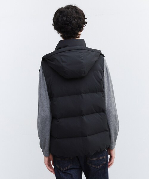 TAKEO KIKUCHI（タケオキクチ）の「【袖取り外し可】デタッチャブル ダウンブルゾン（ダウンジャケット/コート・メンズ・ブラック/チャコールグレー/ライトグレー・04/03/02）」の20枚目の写真