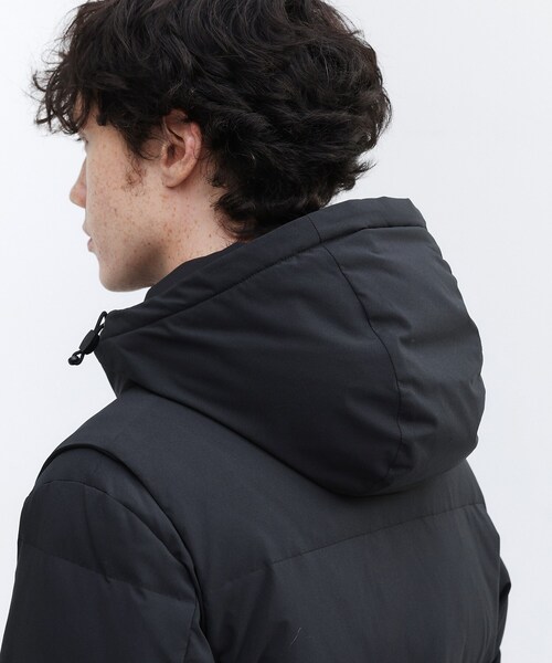 TAKEO KIKUCHI（タケオキクチ）の「【袖取り外し可】デタッチャブル ダウンブルゾン（ダウンジャケット/コート・メンズ・ブラック/チャコールグレー/ライトグレー・04/03/02）」の22枚目の写真