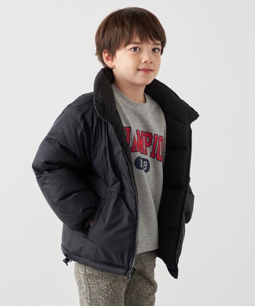 FIRST DOWN:〈洗濯機可能〉リバーシブル バブル ダウン ジャケット