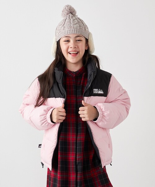 リバーシブルBMW 赤黒ダウンジャケット新品タグ付き子供160cm-レディースM 楽天市場】ダウンコート ダウンジャケット キッズ 両面着コート