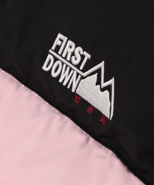 FIRST DOWN:〈洗濯機可能〉リバーシブル バブル ダウン ジャケット