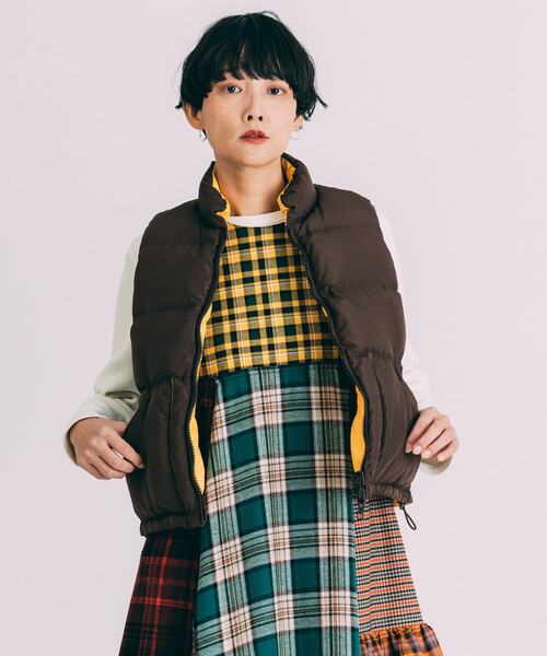 セール】Freada/フリーダ リバーシブル ダウン ベスト（ダウンベスト