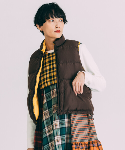 セール】Freada/フリーダ リバーシブル ダウン ベスト（ダウンベスト