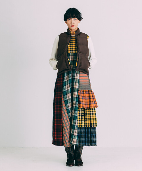 Freada（フリーダ）の「Freada/フリーダ リバーシブル ダウン ベスト（ダウンベスト・レディース・ブラウン/ピンク・ONE SIZE）」の15枚目の写真