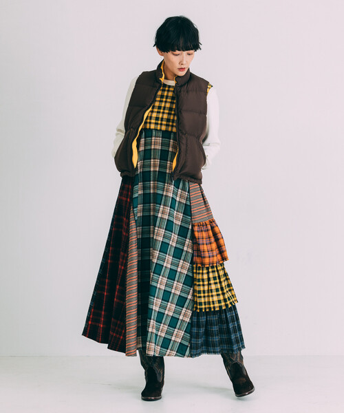 Freada（フリーダ）の「Freada/フリーダ リバーシブル ダウン ベスト（ダウンベスト・レディース・ブラウン/ピンク・ONE SIZE）」の17枚目の写真