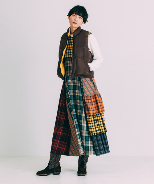 Freada（フリーダ）の「Freada/フリーダ リバーシブル ダウン ベスト（ダウンベスト・レディース・ブラウン/ピンク・ONE SIZE）」の18枚目の写真