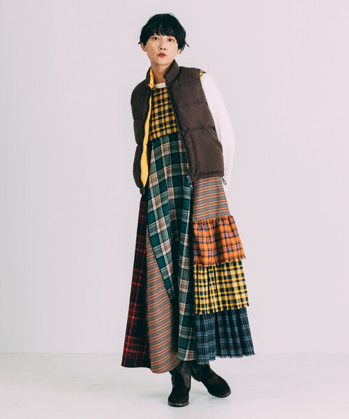 Freada（フリーダ）の「Freada/フリーダ リバーシブル ダウン ベスト（ダウンベスト・レディース・ブラウン/ピンク・ONE SIZE）」の19枚目の写真