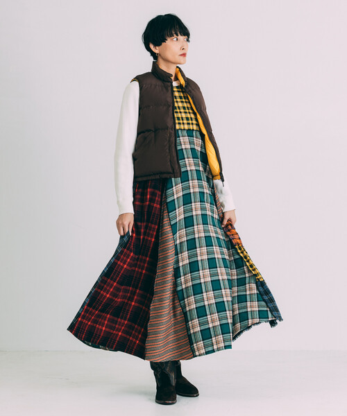 Freada（フリーダ）の「Freada/フリーダ リバーシブル ダウン ベスト（ダウンベスト・レディース・ブラウン/ピンク・ONE SIZE）」の20枚目の写真