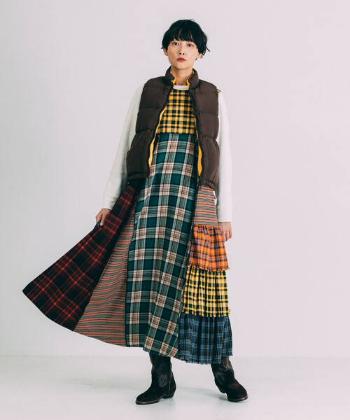 Freada（フリーダ）の「Freada/フリーダ リバーシブル ダウン ベスト（ダウンベスト・レディース・ブラウン/ピンク・ONE SIZE）」の21枚目の写真