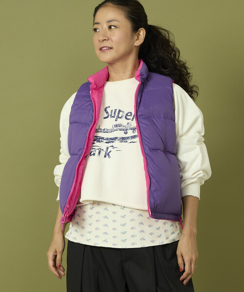 セール】Freada/フリーダ リバーシブル ダウン ベスト（ダウンベスト