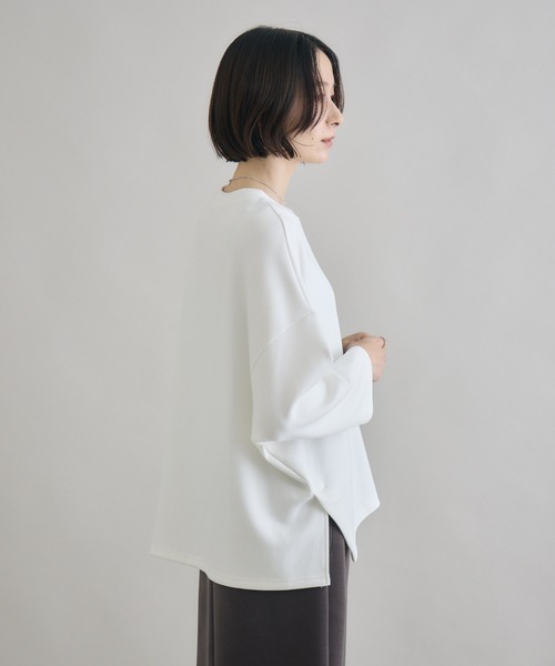 Paradise Picnic（パラダイスピクニック）の「バッグフロッキーチャーム付ロンT（Tシャツ/カットソー・レディース・ブラック/ホワイト・FREE）」の12枚目の写真
