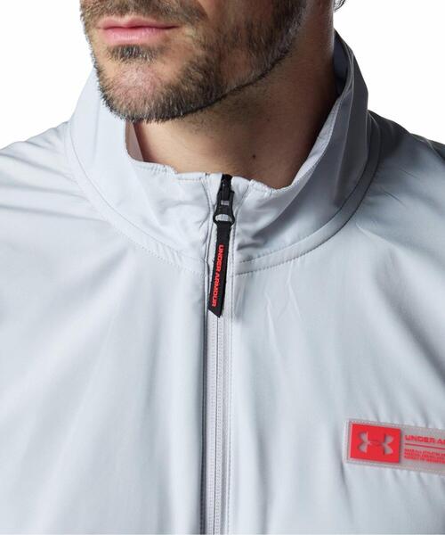 UNDER ARMOUR（アンダーアーマー）の「UAアーマーフリース マックス ジャケット（トレーニング/メンズ）（スウェット・メンズ・グレー・L/M/2XL/XL）」の4枚目の写真
