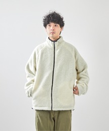 VIBGYOR | ナイロンボアリバーシブルブルゾン(CN)(ブルゾン)