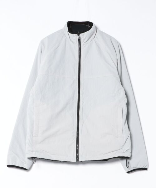 VIBGYOR（ヴィブジョー）の「ナイロンボアリバーシブルブルゾン(CN)（ブルゾン・メンズ・グレー/ブラック・LARGE/MEDIUM）」の5枚目の写真