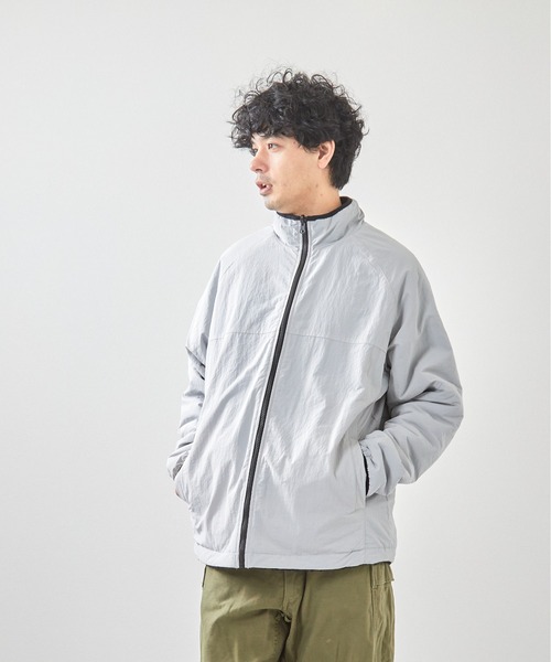 VIBGYOR（ヴィブジョー）の「ナイロンボアリバーシブルブルゾン(CN)（ブルゾン・メンズ・グレー/ブラック・LARGE/MEDIUM）」の13枚目の写真