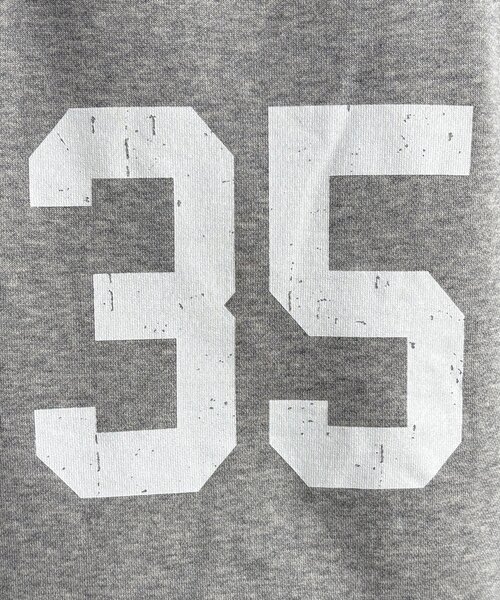 DouDou（ドゥドゥ）の「【インフルエンサーOKOCHI企画】裏毛ナンバリングプルオーバー（スウェット・レディース・ブラウン/グレー・FREE）」の22枚目の写真