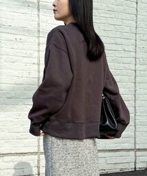 fredy emue | 両面起毛モックネックスウェットプルオーバー(スウェット)