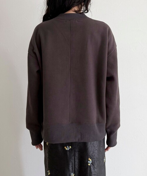 セール】両面起毛モックネックスウェットプルオーバー（スウェット