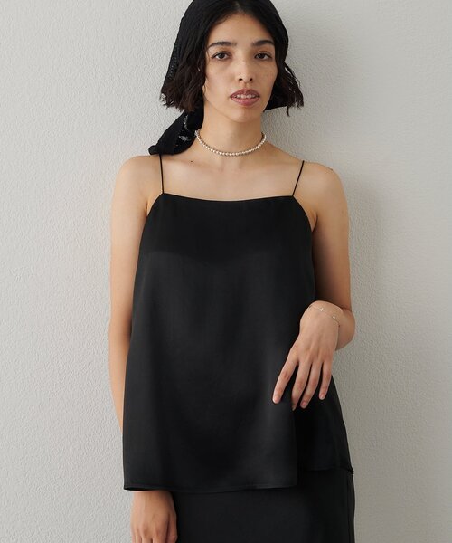 サテンキャミソール（キャミソール）｜Whim Gazette（ウィムガゼット