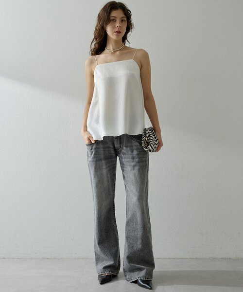 今季完売　2025 ウィムガゼット サテンキャミソール 今季完売 2025 ウィムガゼット サテンキャミソール 今季完売