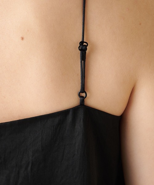 サテンキャミソール（キャミソール）｜Whim Gazette（ウィムガゼット