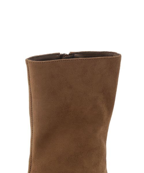 Mila Owen（ミラオーウェン）の「キトゥンヒールショートブーツ（ブーツ・レディース・ダークブラウン/ベージュ/ブラック・36/37/38）」の10枚目の写真
