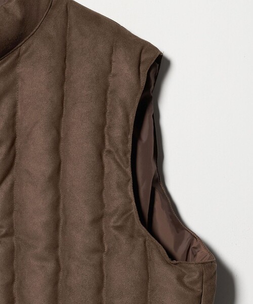 UNITED ARROWS（ユナイテッドアローズ）の「【別注】＜Zanter＞ダウンベスト（ダウンベスト・メンズ・ブラック/ダークブラウン/ベージュ・M/L/S）」の6枚目の写真