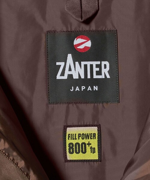 UNITED ARROWS（ユナイテッドアローズ）の「【別注】＜Zanter＞ダウンベスト（ダウンベスト・メンズ・ブラック/ダークブラウン/ベージュ・M/L/S）」の11枚目の写真