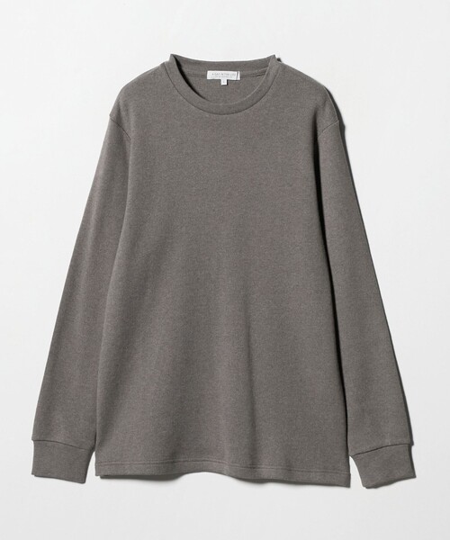 A DAY IN THE LIFE UNITED ARROWS(アデイインザライフユナイテッドアローズ)の「ダブルジャガード ベーシック カットソー<A DAY IN THE LIFE>(Tシャツ/カットソー・メンズ・モカ/ネイビー/ライトグレー・S/M/L)」の3枚目の写真