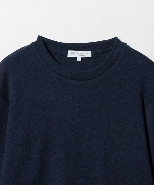 A DAY IN THE LIFE UNITED ARROWS(アデイインザライフユナイテッドアローズ)の「ダブルジャガード ベーシック カットソー<A DAY IN THE LIFE>(Tシャツ/カットソー・メンズ・モカ/ネイビー/ライトグレー・S/M/L)」の5枚目の写真